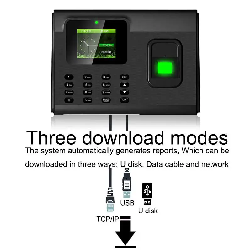 Eseye Smart RFID Card Door Access Control System Biometric Fingerprint Time Attendance Machine