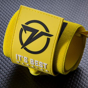 Özel Logo pamuk çapraz eğitim spor salonu güvenlik özellikleri ile bileklik powersafety ağırlık kaldırma spor askıları - Product Image 6