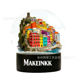 Globo en miniatura Makeinkk, bola de cristal hecha a mano, regalo decorativo para el hogar, oficina, regalo de cumpleaños - Product Image 1