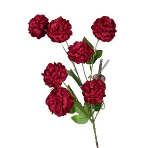 Cabezas de Crisantemo Artificiales, Flores de Seda Impermeables, Decoraciones para Bodas y Hogar, 7 Piezas - Product Image 5