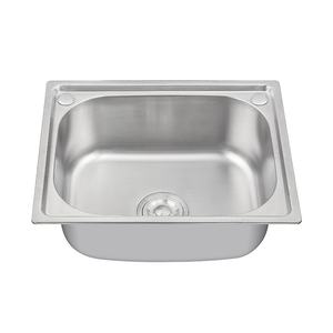 Fabbrica moderna spazzolata Stretch singola ciotola 304 in acciaio inox lavello da cucina senza rubinetto un foro <span class=keywords><strong>di</strong></span> <span class=keywords><strong>piccole</strong></span> <span class=keywords><strong>dimensioni</strong></span> - Product Image 1