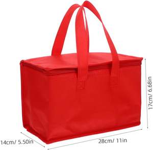 Meilleures ventes, sac d'expédition en aluminium thermique réutilisable, étanche, populaire, pour les lettres, les courses, le transport d'aliments, le supermarché - Product Image 5
