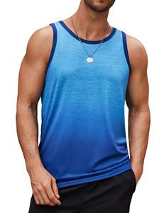 Camisetas sin mangas de verano para hombre, estilo tropical, con estampado de palmeras, ecológicas, de secado rápido, para pedidos al por mayor - Product Image 3