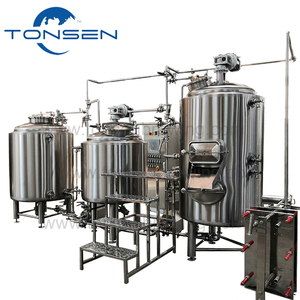 Brasserie <span class=keywords><strong>artisanales</strong></span> équipements 500l 300l biere production machine pour l'usine de bière - Product Image 1