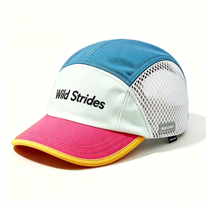 Gorra Deportiva de 5 Paneles con Bloques de Color, Ligera, de Secado Rápido, UPF50+, Unisex, para Senderismo, Viajes, Maratón, Verano - Product Image 2