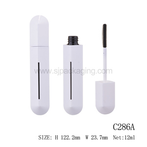 <span class=keywords><strong>Tube</strong></span> vide de maquillage des yeux de bouteille de mascara géométrique unique de 12ml avec logo privé - Product Image 5