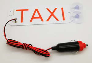 Panneau de signalisation de <span class=keywords><strong>taxi</strong></span> à LED rouge bleu jaune <span class=keywords><strong>COB</strong></span> Energy Saving Long Life Panel Hook Mount Inverter Powered Car Windshield Window Display - Product Image 4