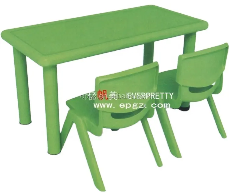 人間工学に基づいた子供モダンな家具学校の学生のプラスチック製の机と椅子