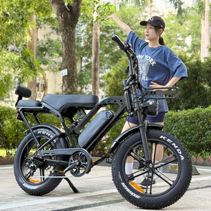 Bicicleta Eléctrica de Carretera EU Warehouse X80 PRO, 250W, 20 Pulgadas, Frenos de Disco de Aceite, 7 Velocidades, FATBIKE VOMO X80PRO FAT, Diseño de Neumáticos Anchos X80 PRO - Product Image 3