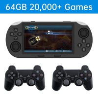 Nouvelle console de jeu portable professionnelle, grand écran HD de 4,5 pouces, lecteurs de jeux rétro portables