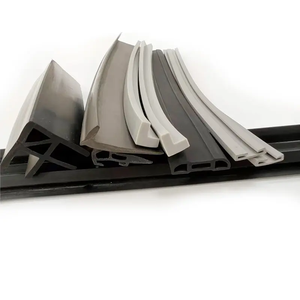 Guarnizione in gomma siliconica flessibile impermeabile di alta qualità a forma di E/<span class=keywords><strong>P</strong></span>/<span class=keywords><strong>H</strong></span>/<span class=keywords><strong>U</strong></span>/T per porte e finestre - Product Image 5