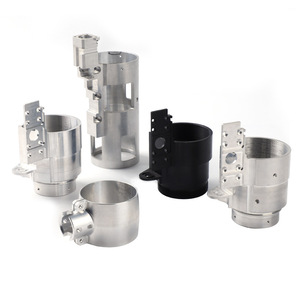 Aluminum Mechanical Parts 150mm Diameter 600mm Length Finishing Accuracy Custom Machining - Product Image 1