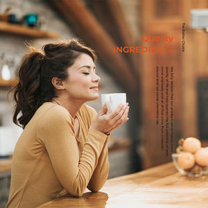 성인용 OEM 유기농 커피 파우더 에너지 및 체중 관리 순수 포뮬러 보충제 지원 - Product Image 2