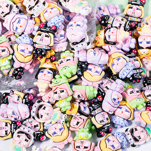 Accesorios de Resina AILU, Adhesivos para Carcasas de Teléfono con Diseño de Bebé Llorón, Materiales para Decorar Zapatos Crocs y Llaveros - Product Image 1