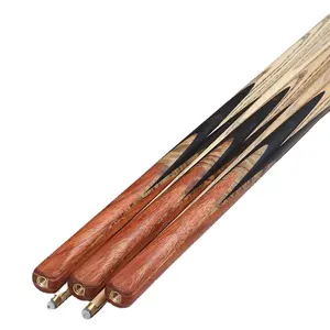 قطب Guibao مصنوع يدويًا 10 قطعة واحدة 4 وصلات من الخشب الثمين مع موسع تاكو دي بيلار السنوكر جديلة