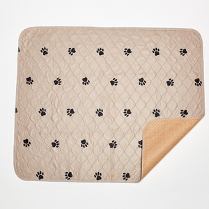 แผ่นรองซับฉี่สัตว์เลี้ยงแบบซักได้ กันน้ำ สำหรับฝึกสุนัขและแมว ดีไซน์ทันสมัย ขนาด 30x36 นิ้ว ผลิตจากวัสดุไฟเบอร์ - Product Image 1