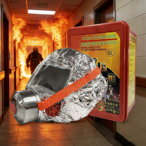 Máscara <span class=keywords><strong>de</strong></span> Gas para Escape <span class=keywords><strong>de</strong></span> Incendios, Venta al Por Mayor <span class=keywords><strong>de</strong></span> Fábrica, Flexible y Portátil, 30 Minutos <span class=keywords><strong>de</strong></span> Protección Contra Monóxido <span class=keywords><strong>de</strong></span> Carbono y Humo - Product Image 1