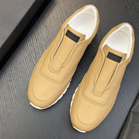 Baskets Homme Rétro en Daim Patchwork, Tige Mixte, à Lacets, Chaussures de Sport Décontractées, Légères et Épaisses, Style Italien, Luxe Original