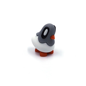 Blob Pigeon Magnetic Foot <b>Mini</b> Desktop Decor 3D <b>Printed</b> Irregular Shape Office Accessory - Product Image 3