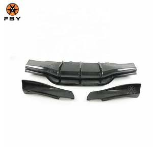 <span class=keywords><strong>C63S</strong></span> PSM Style séparateur de diffuseur de pare-chocs arrière en Fiber de carbone pour <span class=keywords><strong>mercedes</strong></span>-benz classe C W205 C63 Kit de carrosserie de lèvre de pare-chocs arrière - Product Image 2