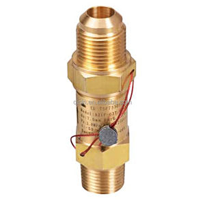 Soupape de sécurité HONGSEN DN25 FS-A8N8 pour systèmes de réfrigération, ressort en cuivre et en laiton, soupape de décharge à chargement direct - Product Image 1