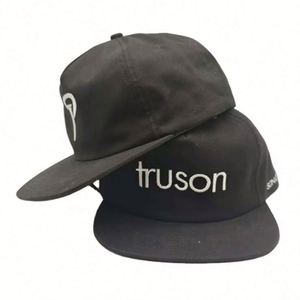 Casquettes de haute qualité en gros, ajustables, à visière plate, 5 panneaux, avec logo brodé personnalisé, non structurées, style Dad Hat, à fermeture Snapback - Product Image 3