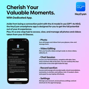 Nuevas gafas de tiro <span class=keywords><strong>Zeblaze</strong></span> AI, auriculares portátiles inteligentes, Vídeo fotográfico de alta resolución, Audio de oído abierto, IA personalizada, Wi-Fi, 5Ghz - Product Image 6