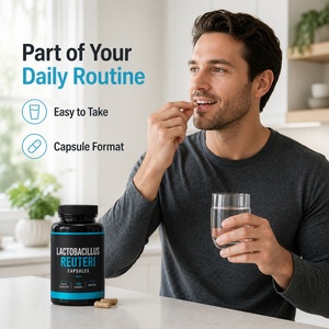 Cápsulas Probióticas Liofilizadas de Lactobacillus Reuteri para la Digestión y Absorción, Uso en Adultos, 100 Unidades, 1-2 Cápsulas Diarias - Product Image 5