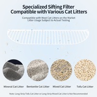 Litière pour chat intelligente à grande capacité de 75 L, contrôle par application, nettoyage automatique, pour les foyers multi-chats