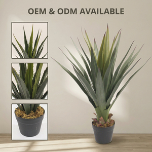 Planta Artificial de Yucca en Maceta, Sisal Artificial, Árbol de Yucca <span class=keywords><strong>Falso</strong></span>, Planta Artificial en Maceta, <span class=keywords><strong>Agave</strong></span> Grande - Product Image 3