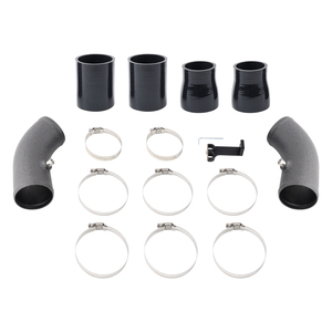 ชุดท่อระบายความร้อนไอดีเทอร์โบชาร์จอลูมิเนียมเหมาะสำหรับ BMW M5 F10 M6 F06 F12 F13 S63 V8 4.4L 2013-2018 AIM091-BK - Product Image 1