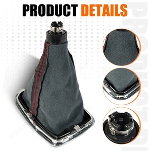 Levier de vitesses en cuir Volkswagen Golf 4 R32 5 vitesses Redline Design ergonomique - Product Image 4