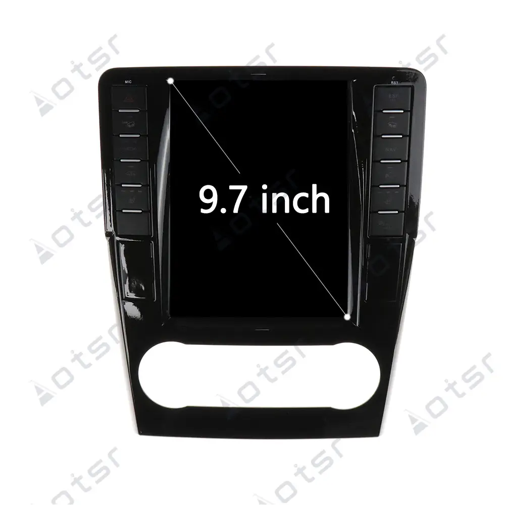 Android 9.0 Radio multimédia Lecteur pour Mercedes Benz ML W164 W300 ML350 ML450 ML500 De Navigation De GPS de Voiture