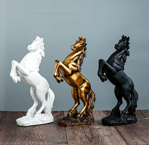 Caballo resina Material mejor precio escultura humana Hotel escultura para el hogar personalizado diosa griega de la riqueza escultura estatua - Product Image 3
