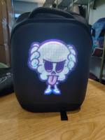 Mochila Publicitaria LED Personalizable con Pantalla Dinámica a Todo Color, Resistente al Agua, para Caminar