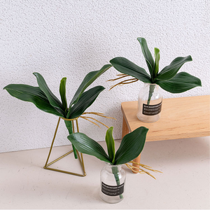 Filme Hidratante Toque Borboleta Planta Simulada Orquídea Borboleta Chinesa Artificial Orquídea Folhas Vasos Planta Bonsai Rose - Product Image 6