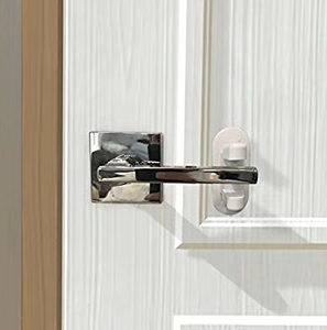Trava de Segurança para Portas, Previne Abertura por Crianças, ABS com Adesivo, Fácil Instalação, Sem Necessidade de Ferramentas - Product Image 6