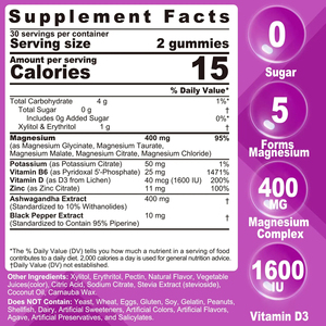 Gomitas de <span class=keywords><strong>Magnesio</strong></span> con Relleno Central, Vitaminas, <span class=keywords><strong>Potasio</strong></span> <span class=keywords><strong>y</strong></span> <span class=keywords><strong>Magnesio</strong></span> con <span class=keywords><strong>Potasio</strong></span> Adicional, Vitamina D3 <span class=keywords><strong>y</strong></span> <span class=keywords><strong>B6</strong></span> para un Sueño Reparador <span class=keywords><strong>y</strong></span> Mejorar el Estado de Ánimo - Product Image 2