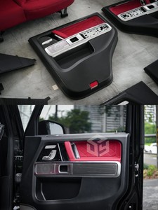 <span class=keywords><strong>2025</strong></span> nuevo diseño asientos de lujo fundas de asiento trasero fundas de asiento de conductor clase G Wagon Kit de actualización Interior para W463 W464 - Product Image 4