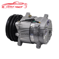 Compresor acondicionador de coche de 24V para compresor de piezas de refrigeración de coche Cummins compresor V5 2A Cng WXTK045