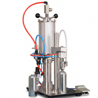 Unité de dosage semi-automatique compacte pour adhésif liquide en mousse de polyuréthane, pour le remplissage de bureaux et l'emballage de bombes aérosols