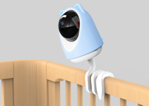 Mini Home 3MP Baby Camera Wifi foto di cattura vocale Audio bidirezionale Motion Tracking di sicurezza rete suono allarme telecamera Cctv - Product Image 2