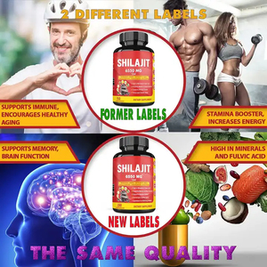 Complément de Shilajit 6550 MG avec Ashwagandha, Ginseng, Palmier Nain, Maca, Tribulus, Chaga, Poivre Noir – Supplément de Shilajit de l'Himalaya - Product Image 3