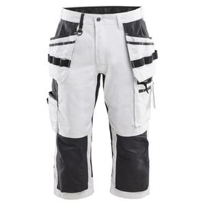 BLAKLADER - 191213101099D116 Pirate trousers <b>Painter</b> with stretch <b>White</b>/Black - EAN 7330509921029 WORK TROUSERS - Product Image 1