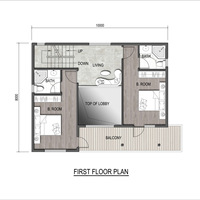 Villa Quacent à 3 étages, grande villa au design moderne, maison miniature pour complexe hôtelier polyvalent, maison préfabriquée, installation rapide