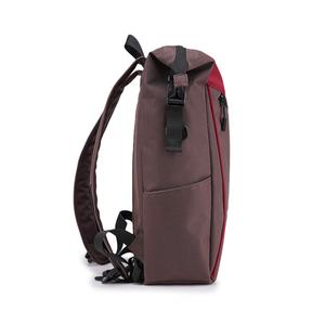 Wholesale PU Leather Backpack College Bookbag <b>Travel</b> Rucksack Vintage Waterproof Geometric Pattern Polyester Lining USB - Product Image 3