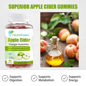 Gomitas de Vinagre de Sidra de Manzana Más Vendidas, con Vinagre de Sidra de Manzana, Favorecen la Digestión y el Metabolismo, Energizan de Forma Natural - Product Image 3