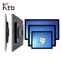 Ordinateur industriel robuste KTB 18,5 24 27 pouces haute résolution, meilleur prix, écran LCD lisible en plein soleil, 12e génération I7/I5/I3, PC panneau