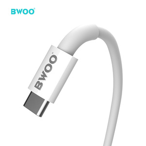 Câbles USB Type C BWOO <span class=keywords><strong>Nouveau</strong></span> Design 3.0 TPE Tissu Chargeurs Rapides Personnalisés 5A PD 240W USB C vers USB C pour <span class=keywords><strong>iPhone</strong></span> - Product Image 3