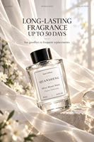 Diffuseur de parfum d'ambiance de luxe sans flamme à bâtonnets, à l'huile essentielle, longue durée